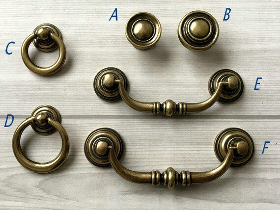 3 5 4 25 Drop Handles Bail Drawer Pull Dresser Etsy