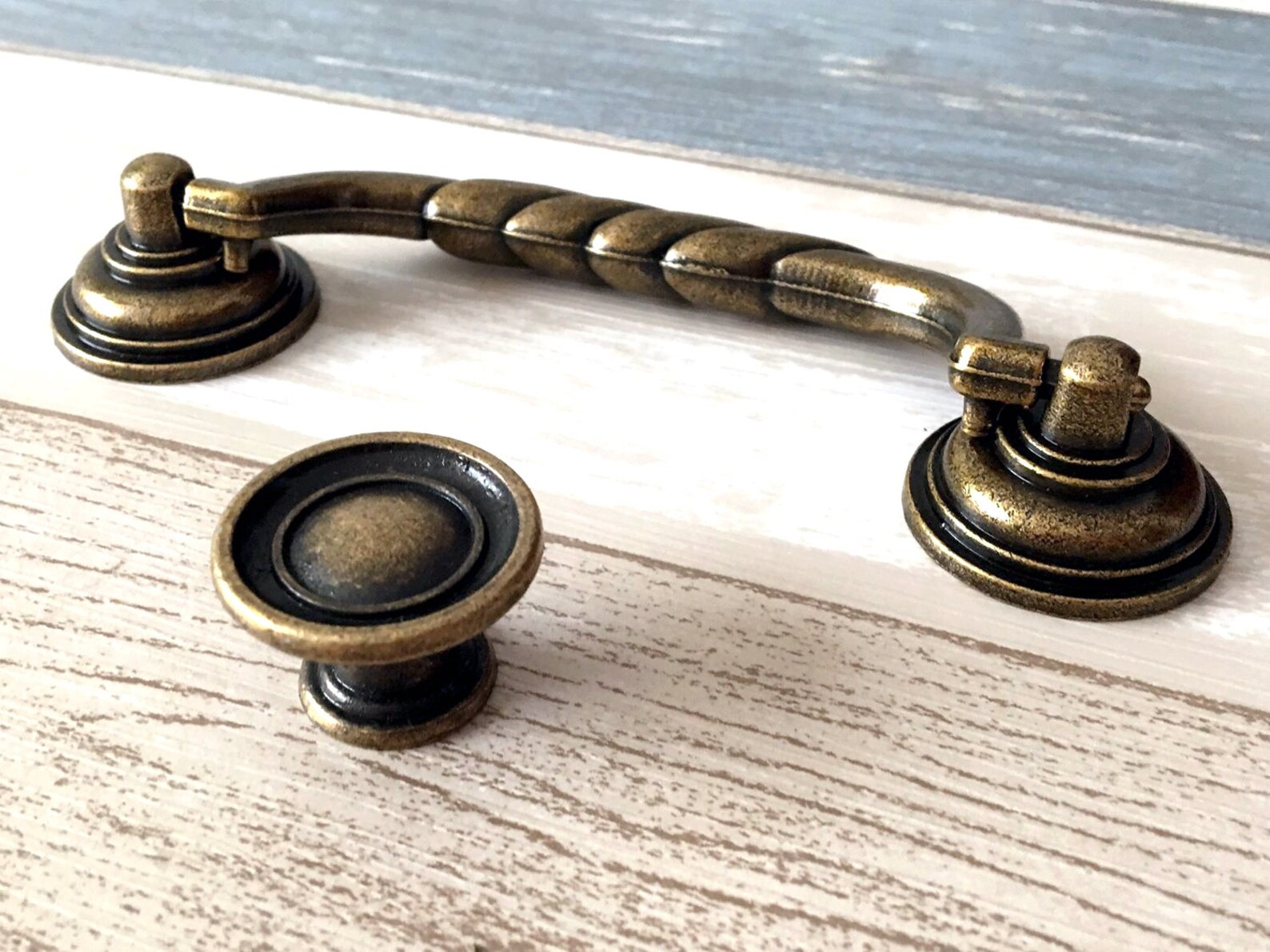 4.5 Vintage Style Bail Drawer Pulls Handle Antique Etsy
