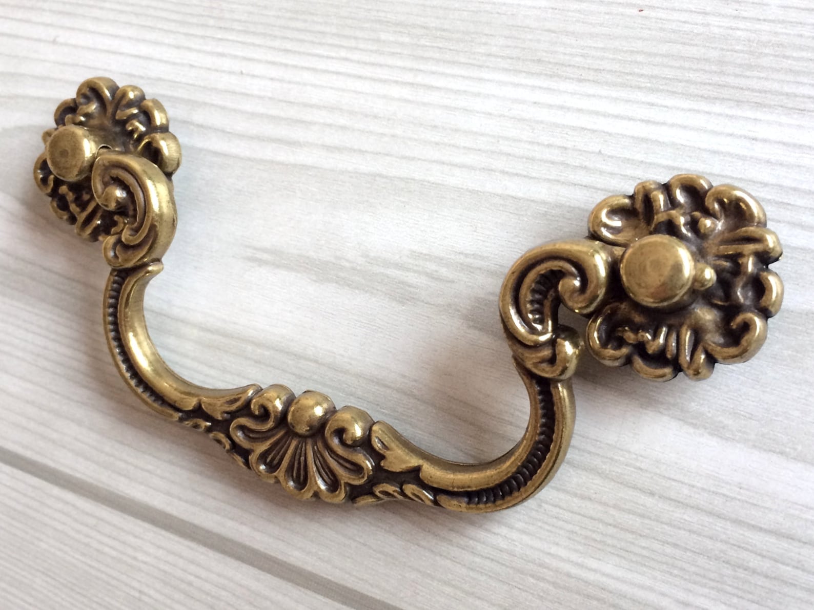 4 Rustic Dresser Pulls Drawer Pull Handles Drop Bail Etsy