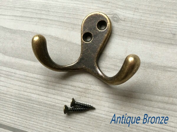 Ornament Hooks – Handmade Vintage Bronze 18 gauge Ornament Hooks
