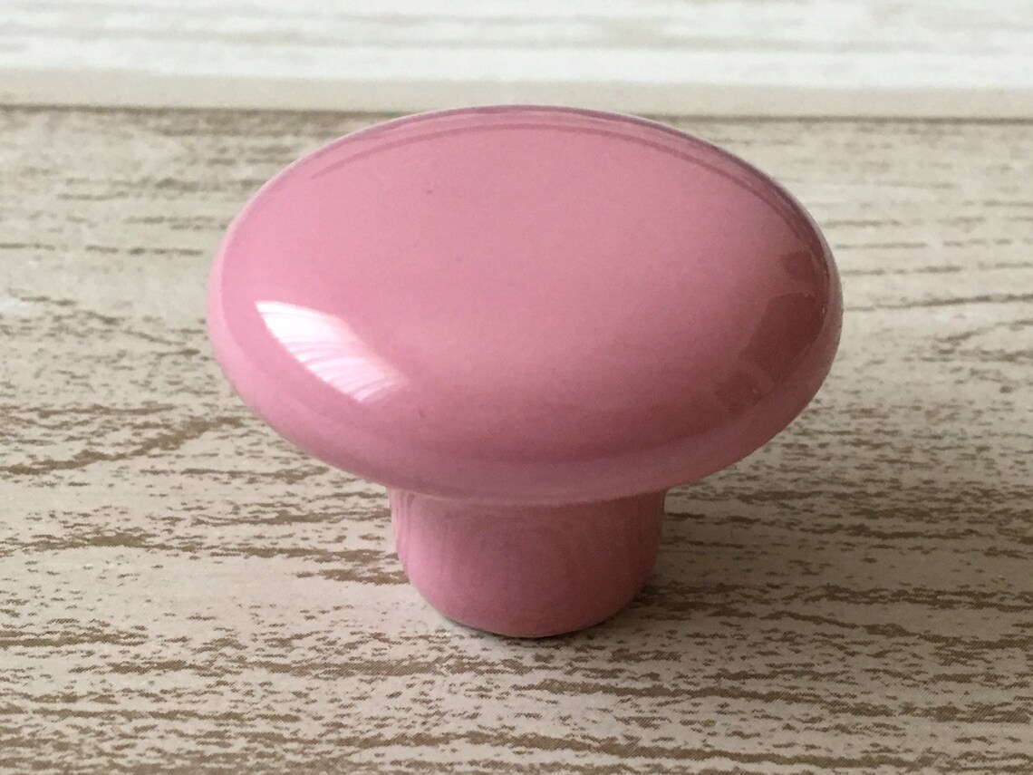 3 3.75 Pink Drawer Pull Handles Pulls Etsy
