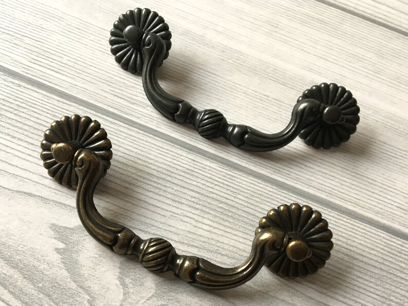 3 5 Vintage Look Bail Dresser Drawer Pulls Handles Image 0
