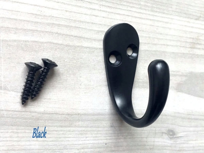 Small Wall Hooks Decorative Hooks Wall Hook Gold Brushed Etsy