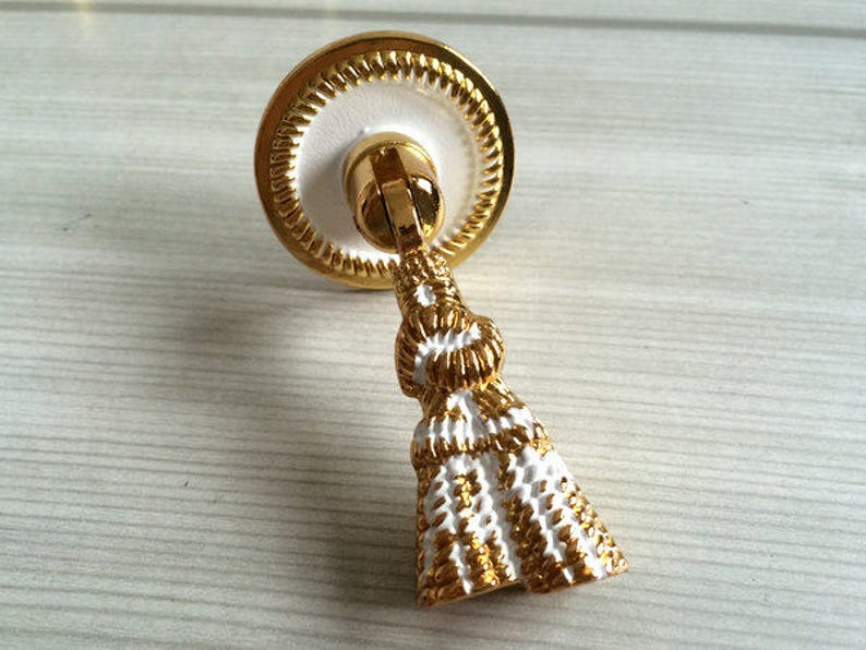 Vintage Style Tassel Drop Pull Dresser Drawer Pulls Handles Etsy