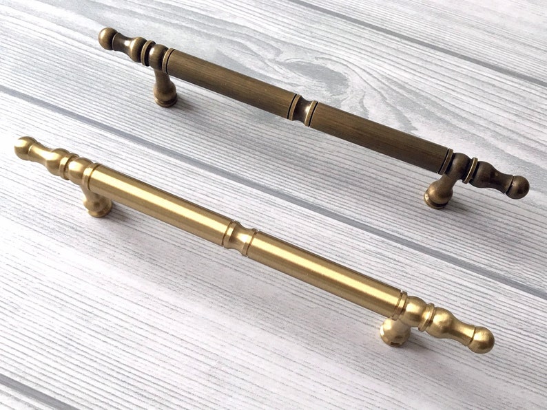 133 mm Messing Möbelgriffe Antike Bronze Möbel Griffe | Etsy