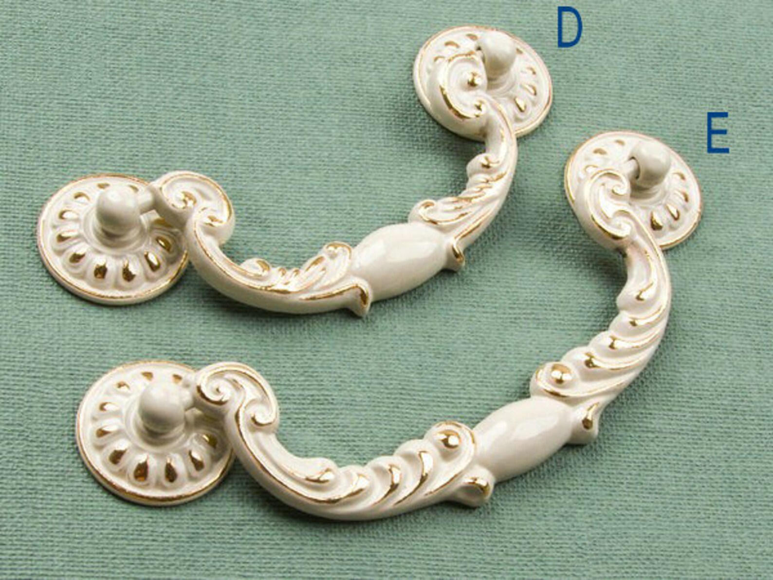 Cabinet Handles Pulls Shabby Chic Dresser Knob Pull Drawer | Etsy