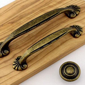 96 128 Mm Vintage Stil Schrank Turgriff Griffe Schubladen Etsy