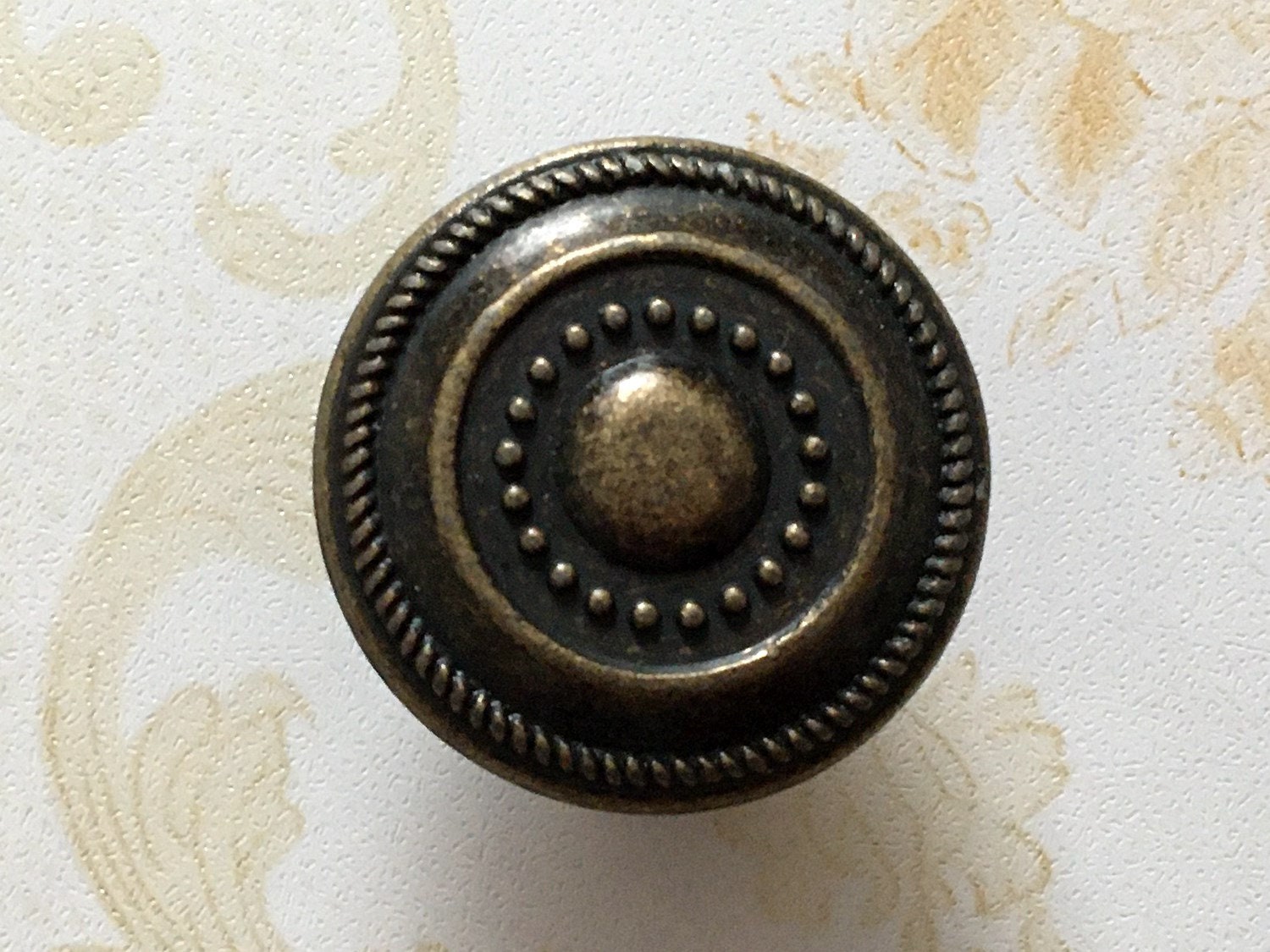 Vintage look dresser knob cajón perillas tira de asas hardware | Etsy