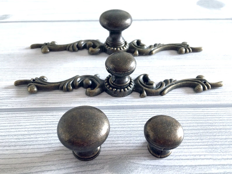 Drawer Knobs Pulls Handles Back Plate Dresser Knob Rustic Etsy