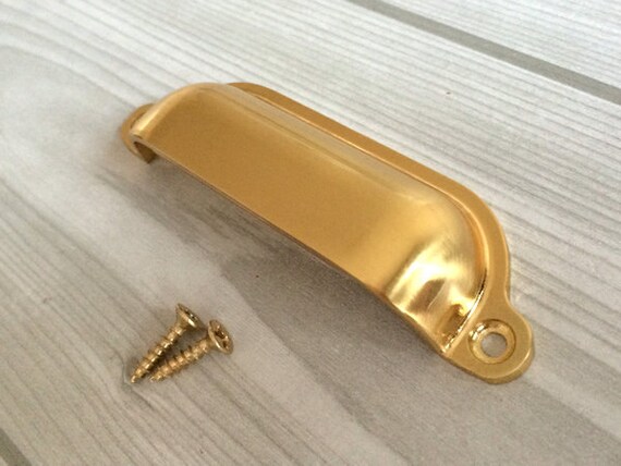 Möbelgriffe Messing Gold - Möbel bild