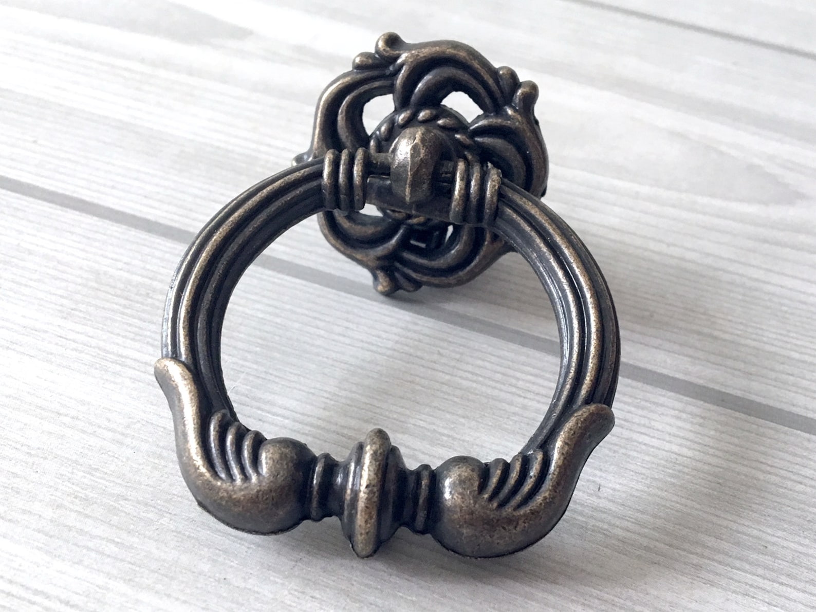 4.25 4.5 Drop Bail Pull Ring Dresser Drawer Pulls Etsy