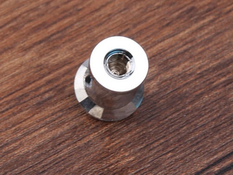 1/2 in Diameter Crystal Mini Knob Tiny Glass Knobs Jewelry Box Etsy