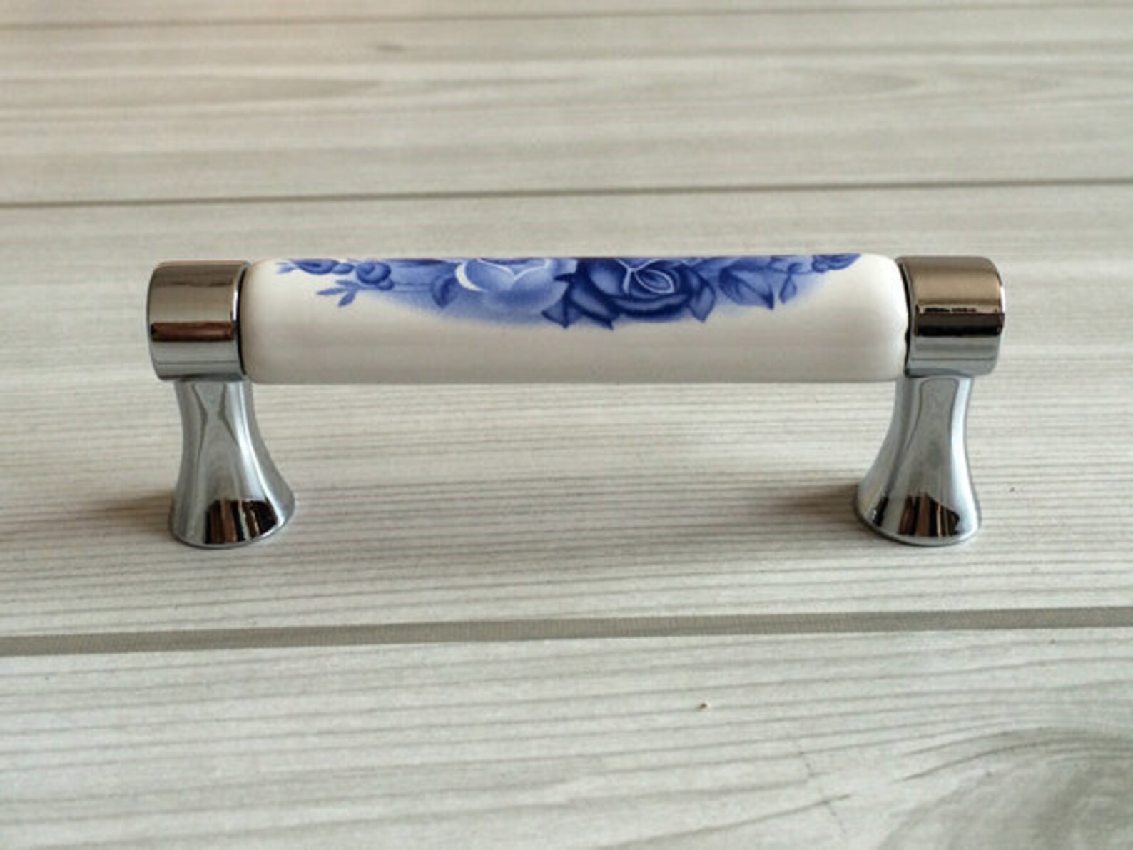 3 3.75 Ceramic Handles Kitchen Pulls White Etsy