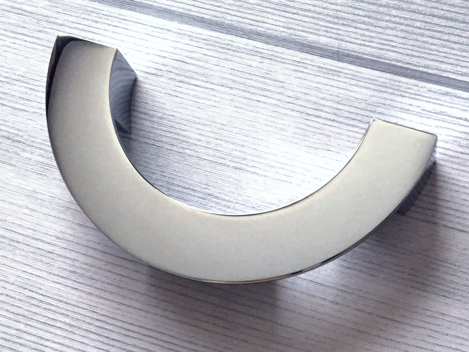 3.75 5 Half Circle Cabinet Pulls Wardrobe Door | Etsy
