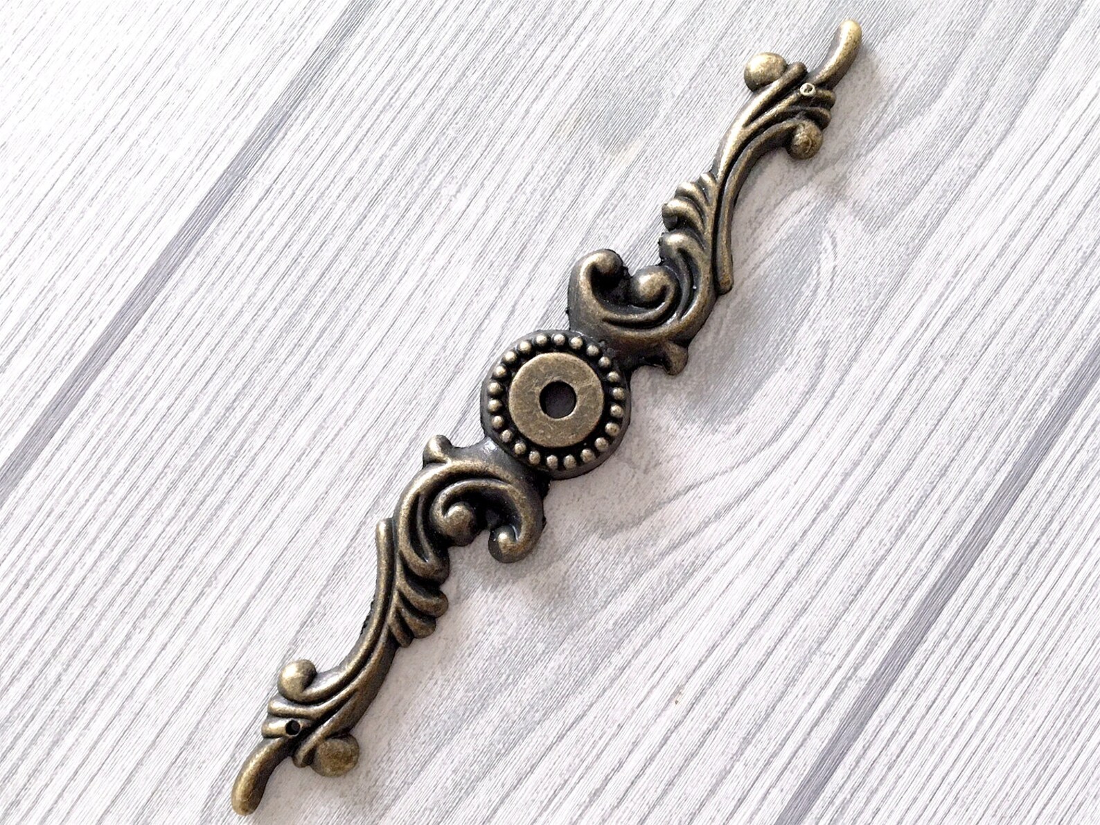 Rustic Dresser Drawer Knobs Pulls Backplate Antique Bronze Etsy