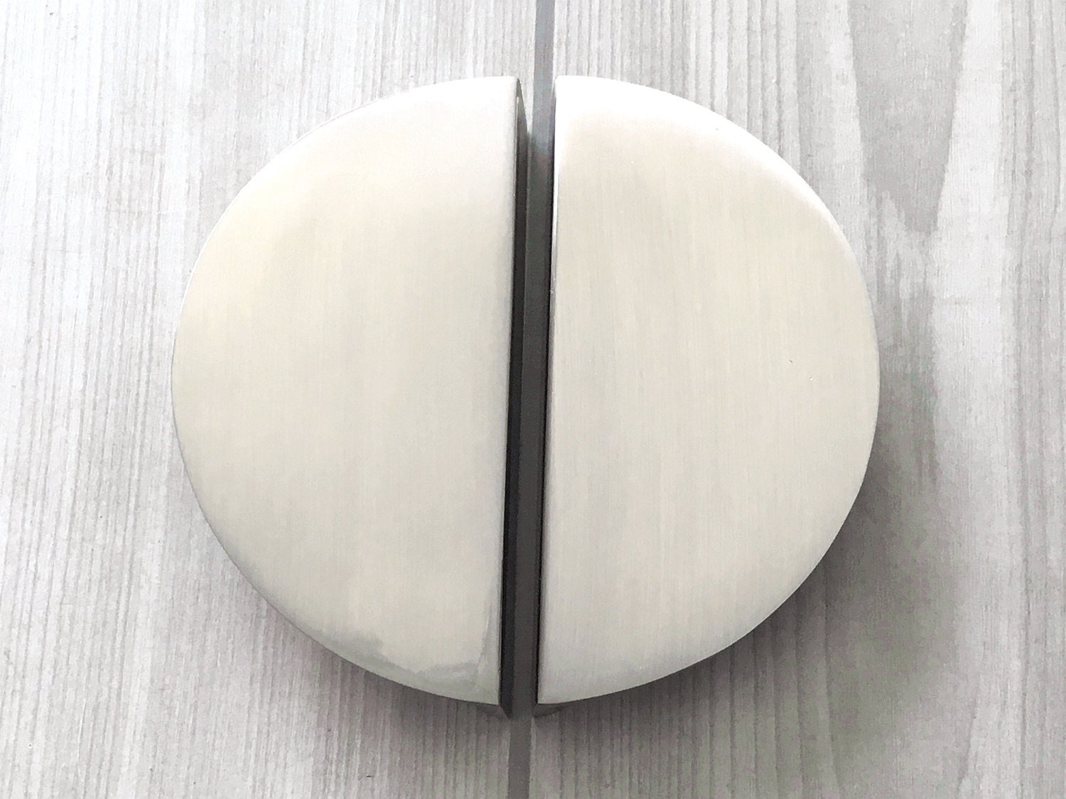 2 1/2 C-C Semicircle Drawer Pull Handles 2.5 Dresser Pull