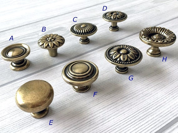 Knob Bronze Drawer Knobs Pull Handles Dresser Knobs Kitchen Cabinet Door  Knob Pulls Handle Cottage Chic Retro Rustic Hardware Lynns Hardware -   Canada