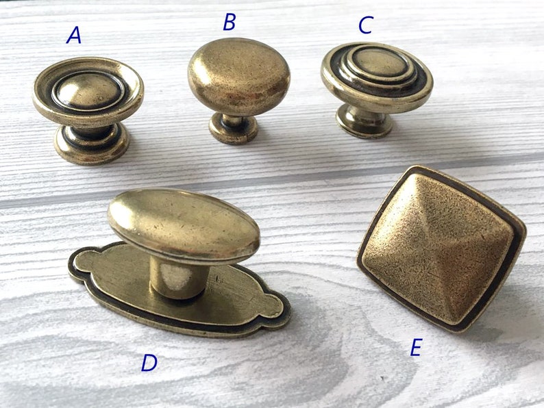 Knäufe Schubladen Knauf Möbelknöpfe Türknauf Kommode Bronze | Etsy