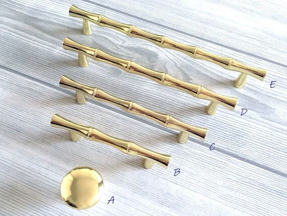 2 5 3 75 6 25 Gold Bamboo 2 5 3 75 6 25 Gold Bamboo, Bamboo Cabinet Hardware