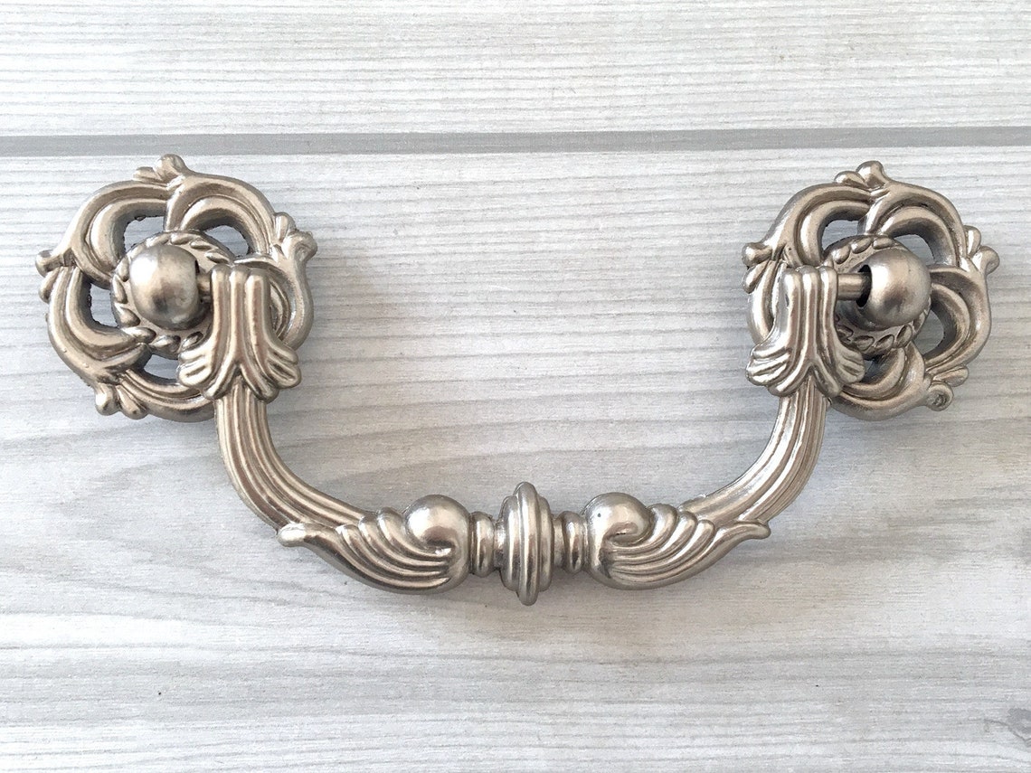 3.5 Drop Bail Dresser Pulls Drawer Pull Handles Rustic Etsy