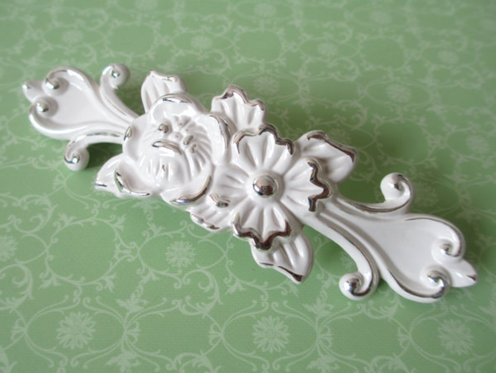 3.75 5 Cream White Dresser Pulls Drawer Pulls Etsy