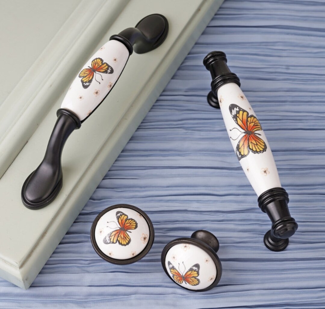 3.75 Butterfly Drawer Pull Handle Dresser Pull Drawer Handles