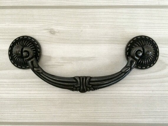 4 5 Drop Bail Dresser Pull Handle Drawer Pulls Handles Etsy