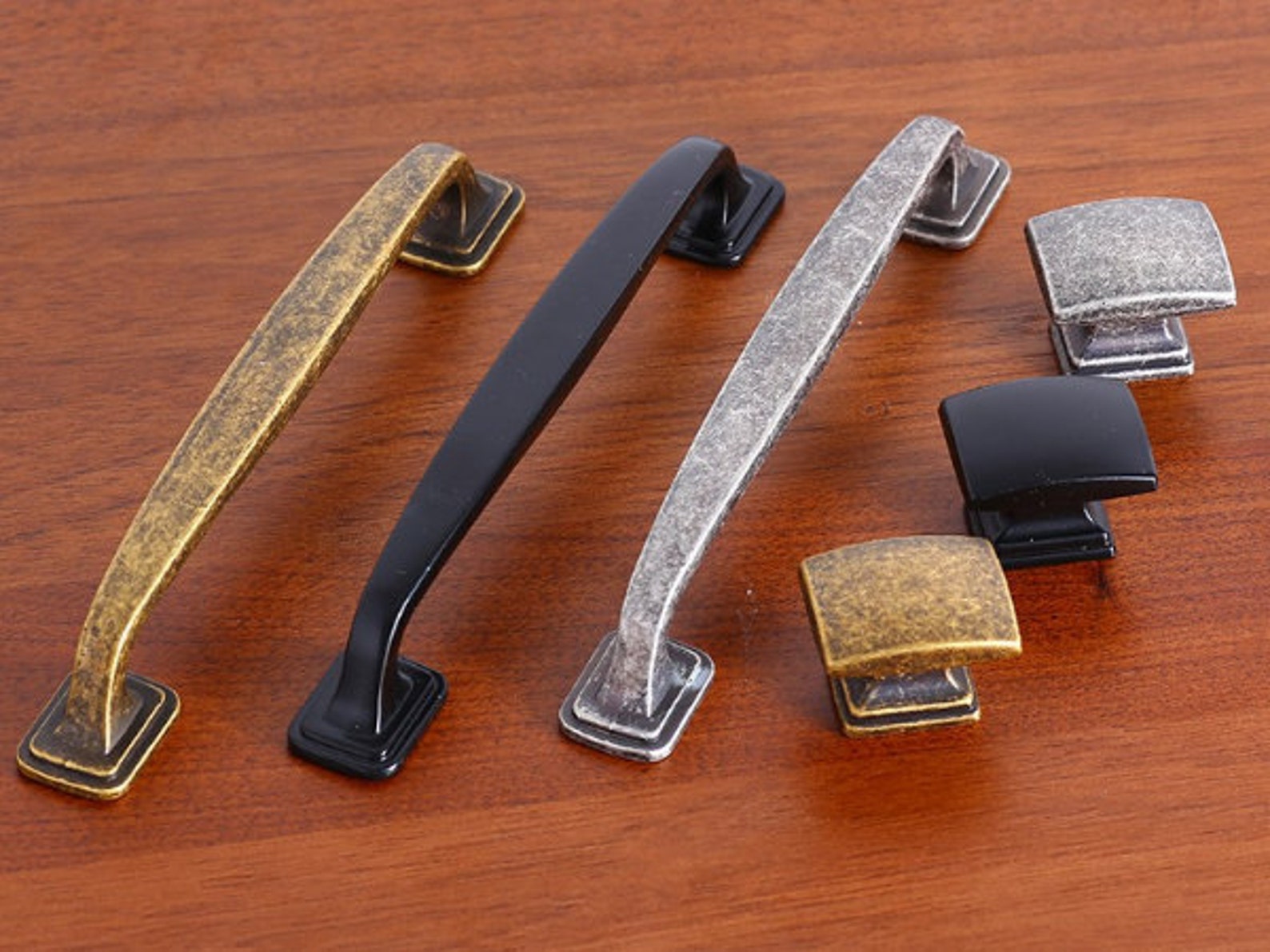 3.75 5 Pulls Door Handles Knobs Drawer Etsy