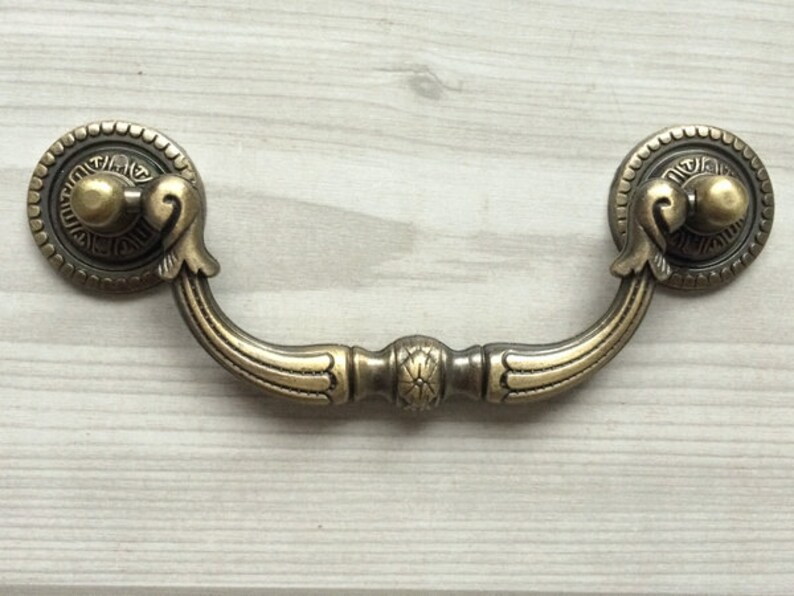 3.75 5 Drop Bail Swing Drawer Pulls Vintage Style Etsy