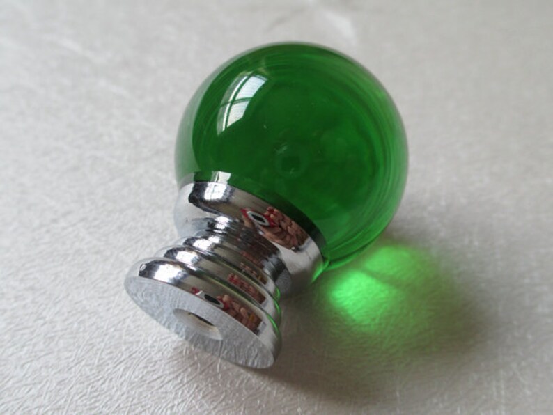 Green Glass Knobs Crystal Knob Green Drawer Knobs Dresser Knob Etsy
