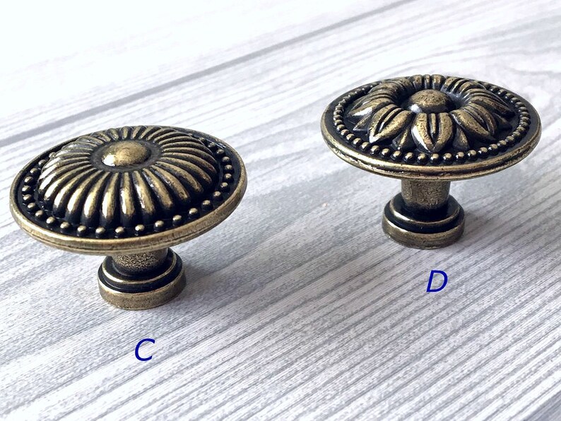 Knob Bronze Drawer Knobs Pull Handles Dresser Knobs Kitchen Etsy UK