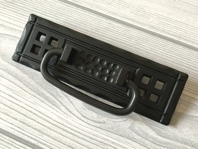 Home Improvement 4 25 Vintage Style Black Drawer Pull Bail Drop Dresser Pull Handle Drawer Pulls Antique Style Rectangular Cabinet Handles 4 14 108 Mm Craft Supplies Tools