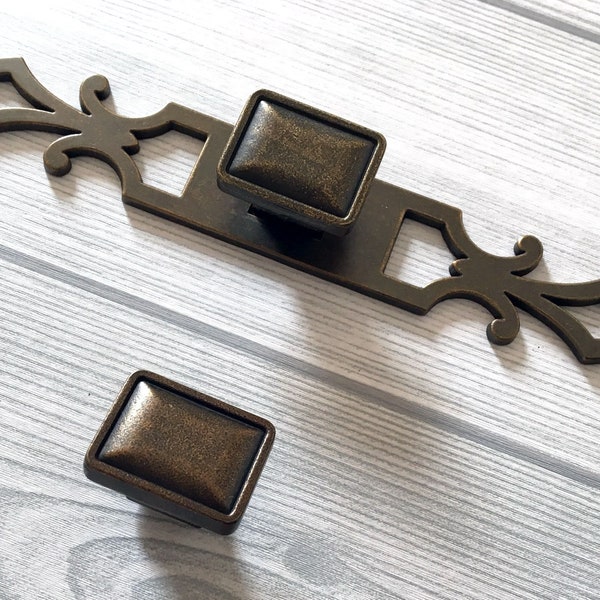 Knobs With Backplate Etsy