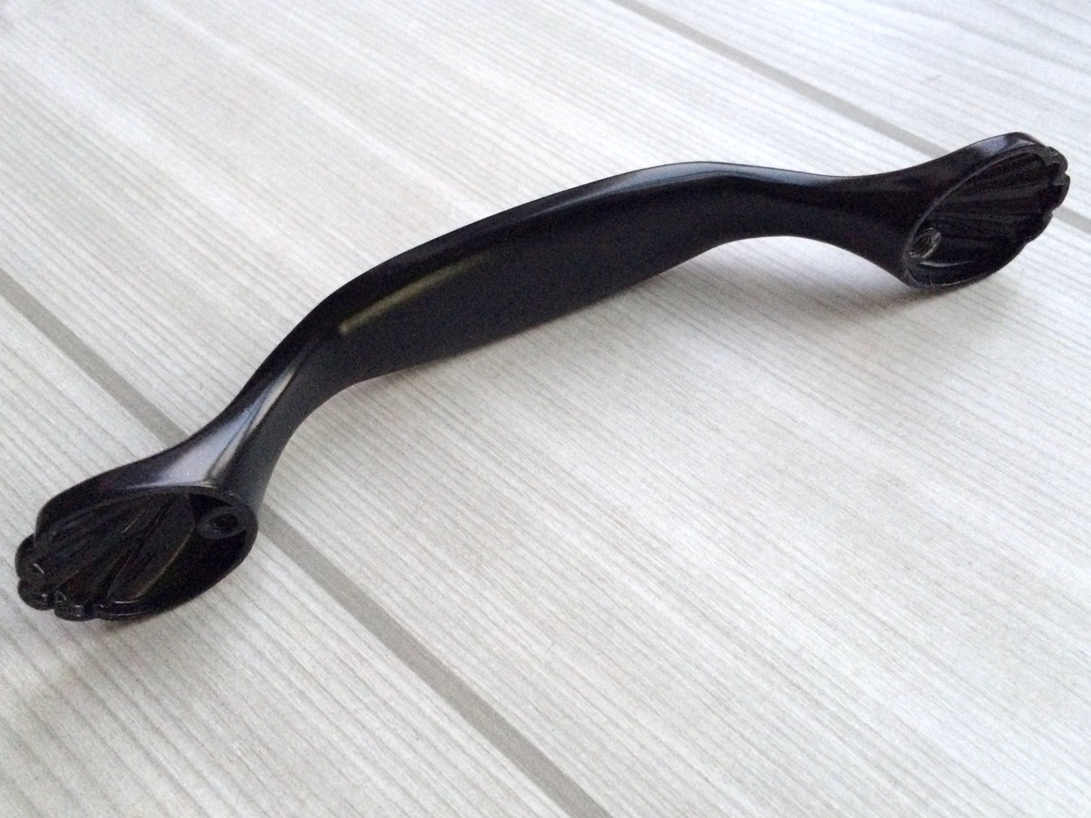 3.75 5 Black White Drawer Pulls Handles Dresser Knobs Pulls Etsy