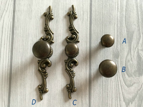 Drawer Knobs Pulls Handles Back Plate Dresser Knob Rustic Etsy