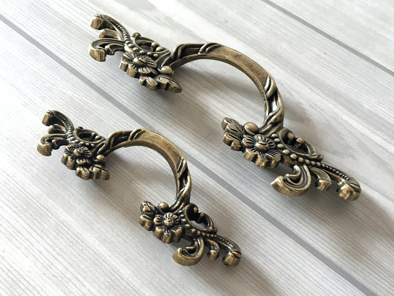 1.75 2.5 Drawer Pull Handles Dresser Pulls Antique Etsy UK