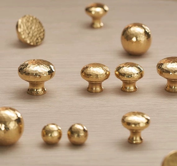 Brass Cabinet Knob Ball Brass Knob Round Dresser Knobs Drawer