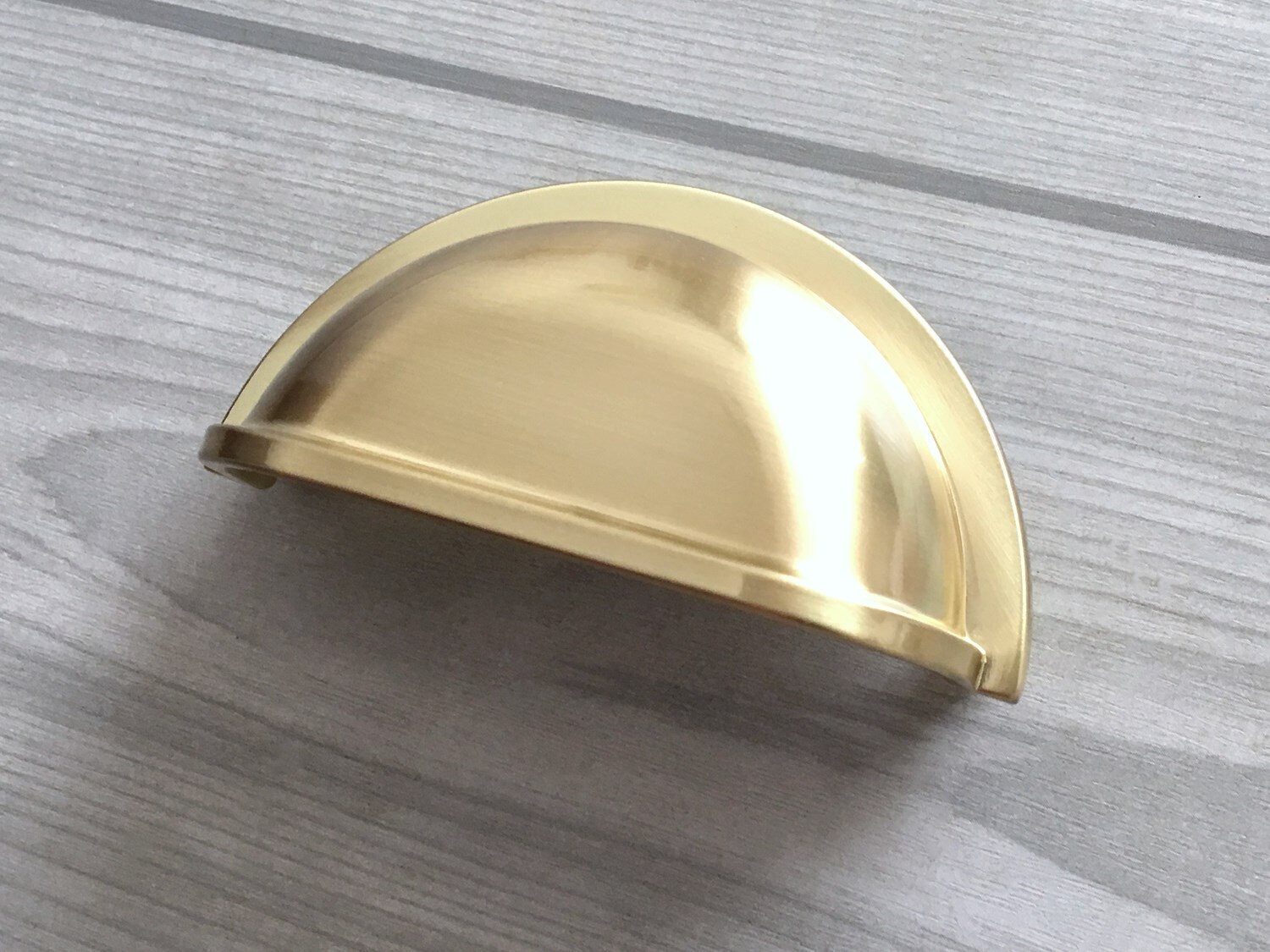 3 Gold Cup Pull Drawer Pulls Handle Dresser Pulls Knobs Etsy UK
