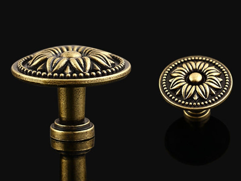 Vintage Style Dresser Knob Pull Drawer Knobs Pulls Handles Etsy UK