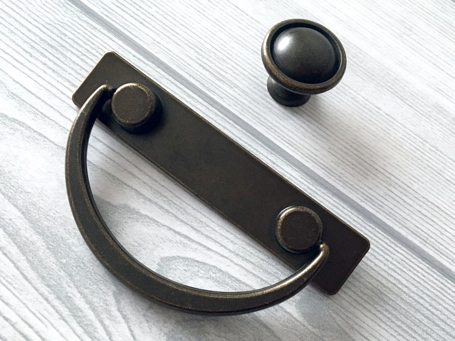 2.5 Vintage Style Drop Bail Drawer Pulls Handles Knobs Etsy UK