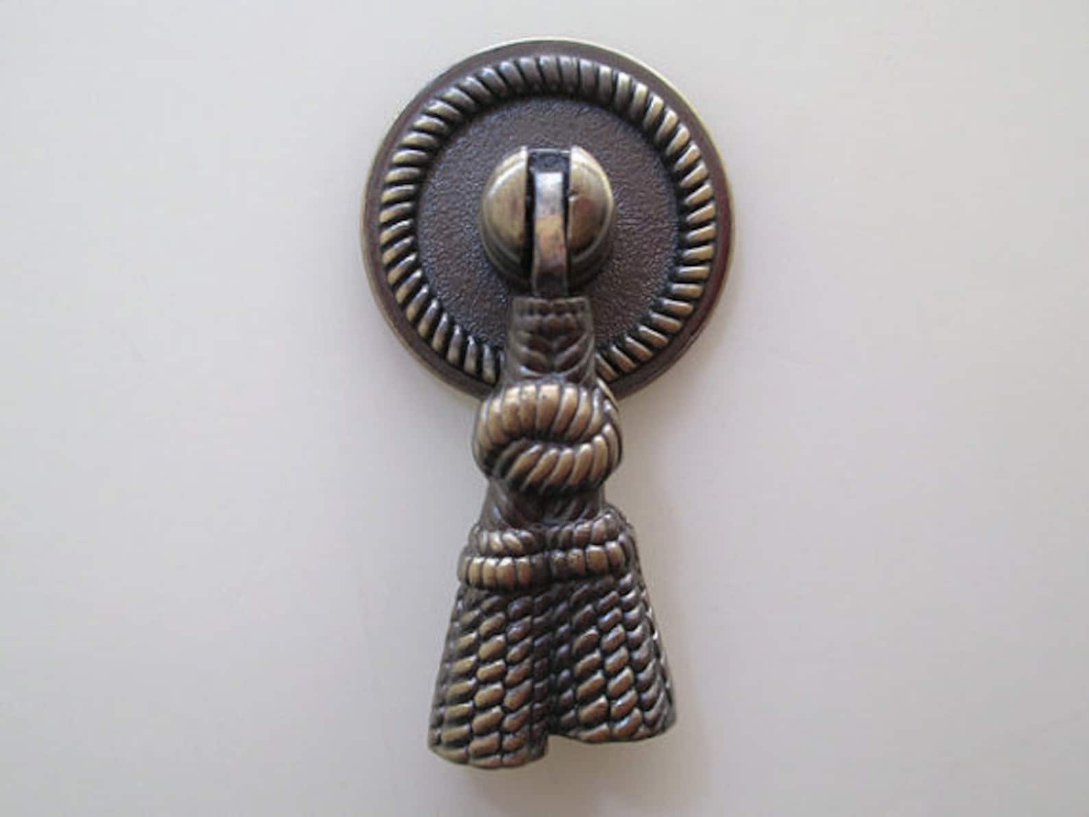 Vintage Style Tassel Drop Pull Dresser Drawer Pulls Poignées Etsy