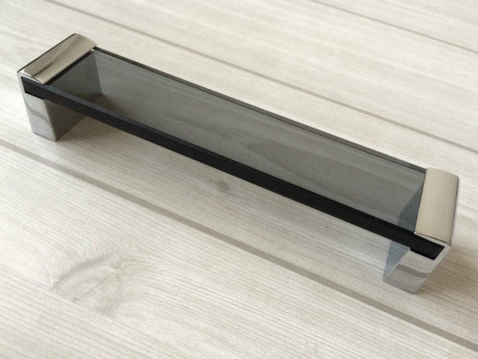 6.3 Glass Kitchen Door Handles Dresser Pulls Etsy