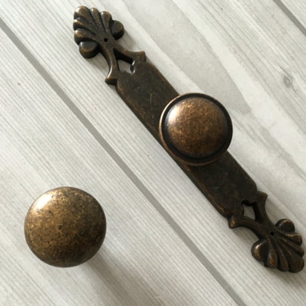 Antique Door Knobs and Plates Etsy