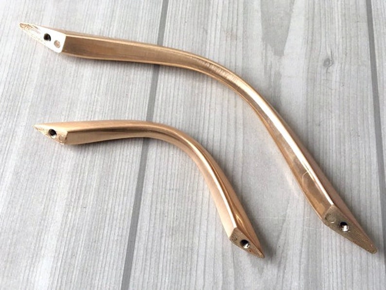 3.75 6.25 Oro Cajón Tira manijas de color dorado | Etsy