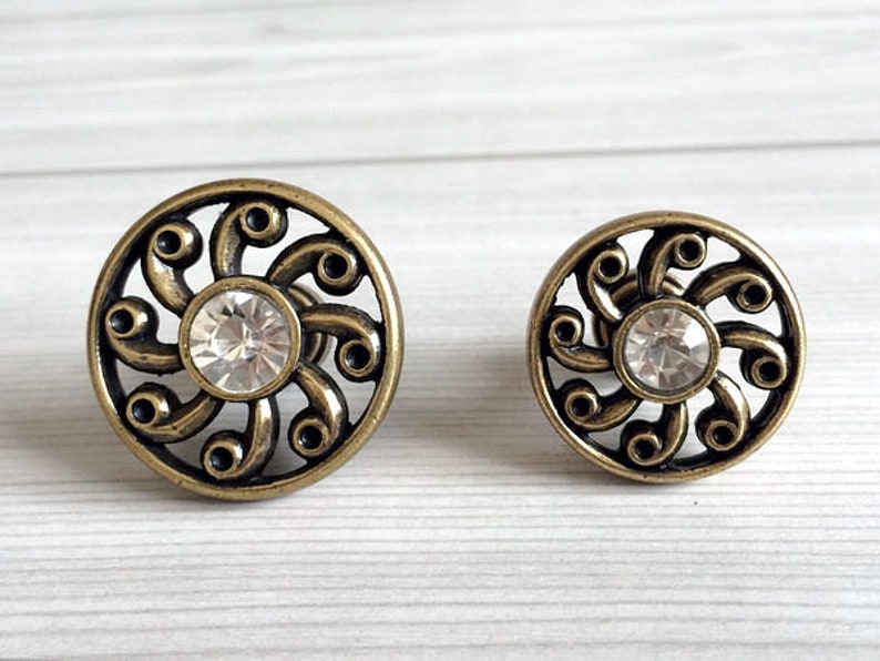 4 CC Drop Drawer Pull Glass Drawer Knobs Crystal Etsy