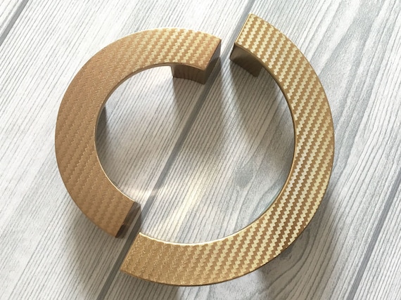 3 75 5 Half Circle Drawer Pull Handles Dresser Etsy