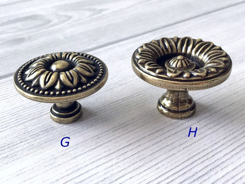 Knob Bronze Drawer Knobs Pull Handles Dresser Knobs Kitchen Etsy UK