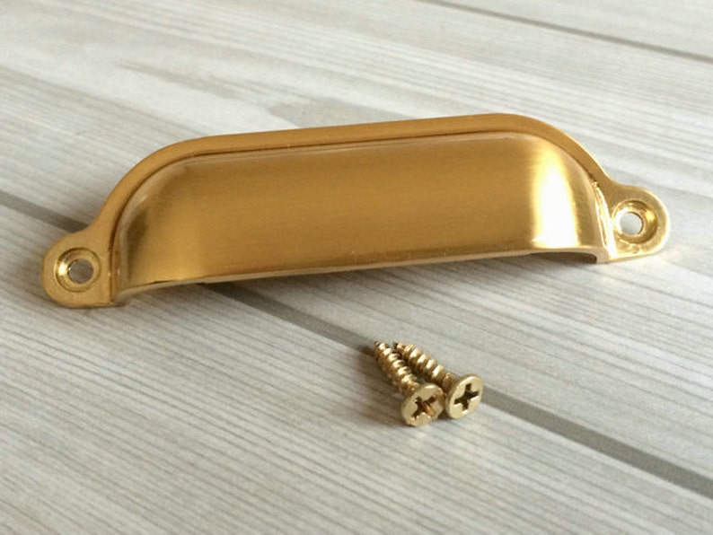 Gold Bin Handles Drawer Pull Dresser Pulls Knobs Handles Hardware