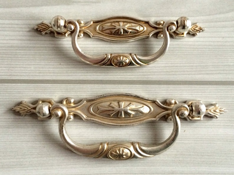 3 3.75 Shabby Chic Dresser Pulls / Drawer Pulls Etsy