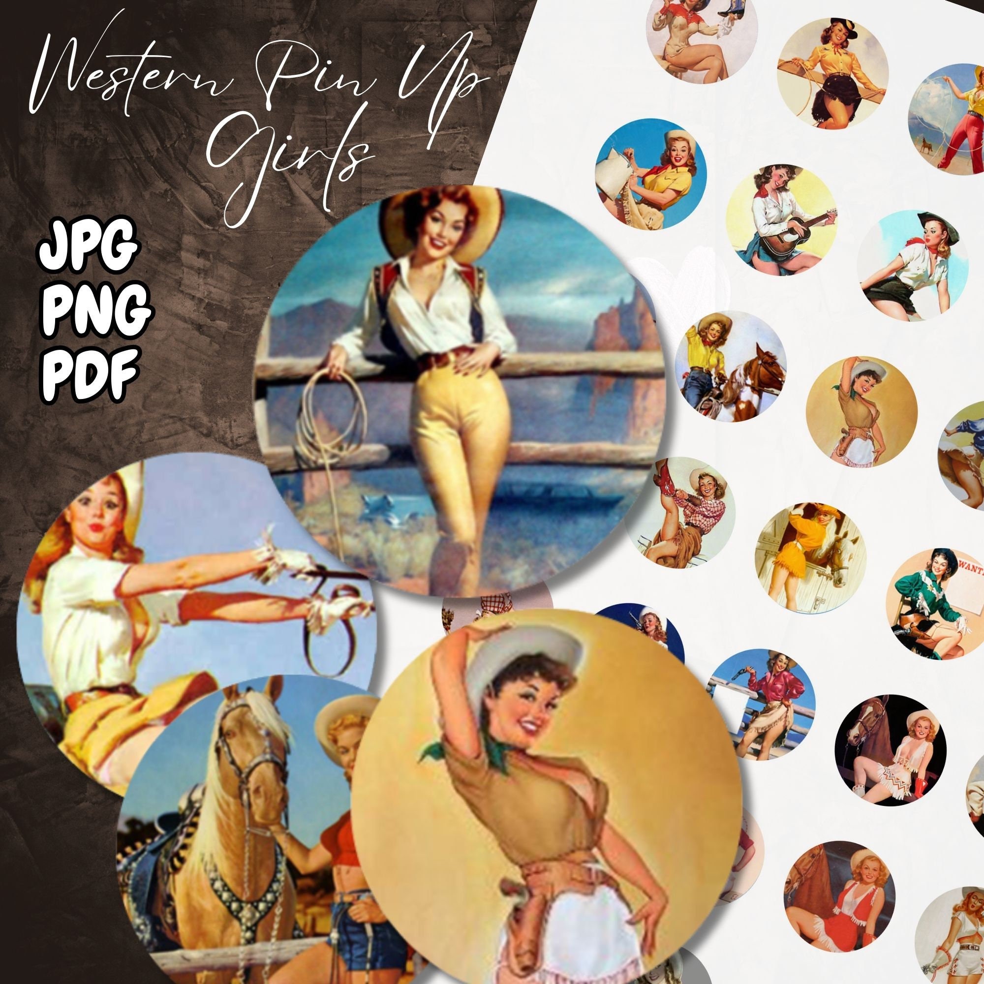 1950s Elvgren Pin-Up Girl Poster 
